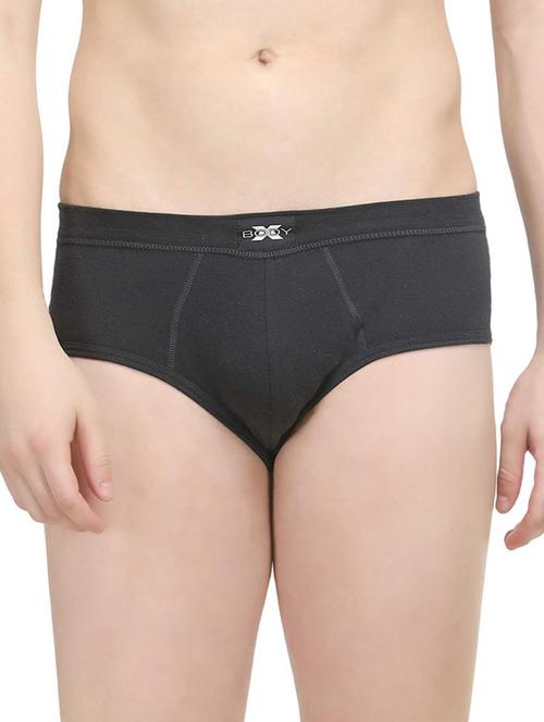grey cotton brief - 14536241 - Standard Image - 1