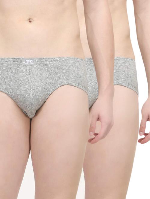 grey cotton brief (Set Of 2) - 14536250 - Standard Image - 1