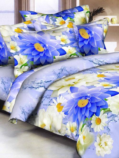 Single Bed Comforter with Silken Filling - 14536627 - Very Small Image - 1