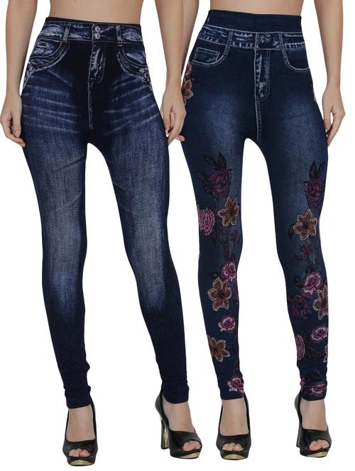 set of 2 dark blue jegging - 14536697 - Very Small Image - 1