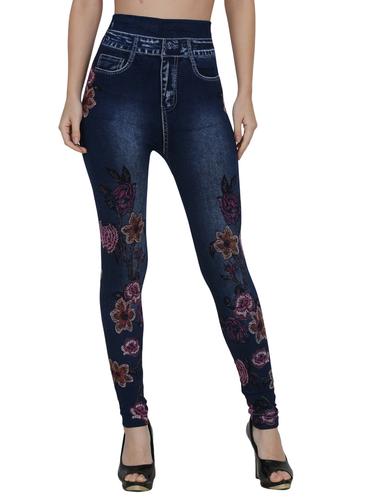 dark blue cotton jeggings - 14536700 - Very Small Image - 1