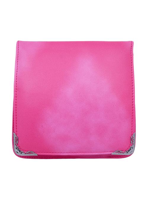 pink leatherette regular sling bag - 14536865 - Very Small Image - 1