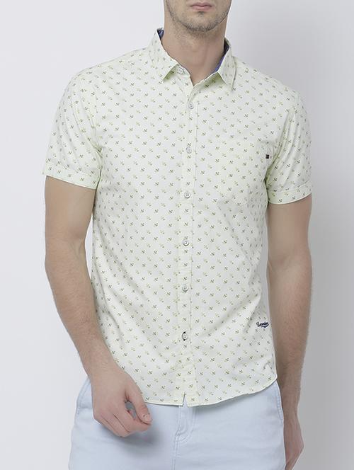 white cotton casual shirt - 14537246 - Very Small Image - 1