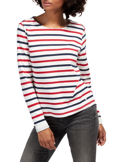 Multicolored striped sweatshirt - 14537362 - Very Small Image - 1