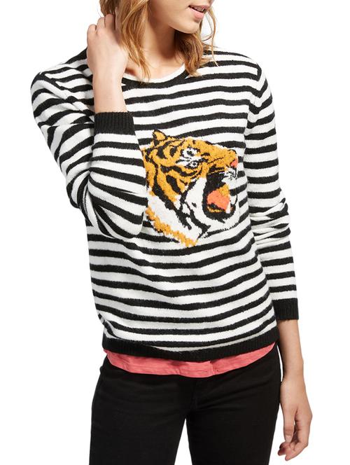 white tiger sweatshirt - 14537380 - Very Small Image - 1