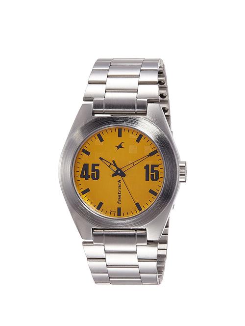 Fastrack Silver Watch For Men - 3110SM04 - 14537811 - Very Small Image - 1