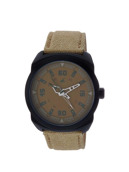 Fastrack brown analog Watch For Men - 9463AL06 - 14537819 - Very Small Image - 1