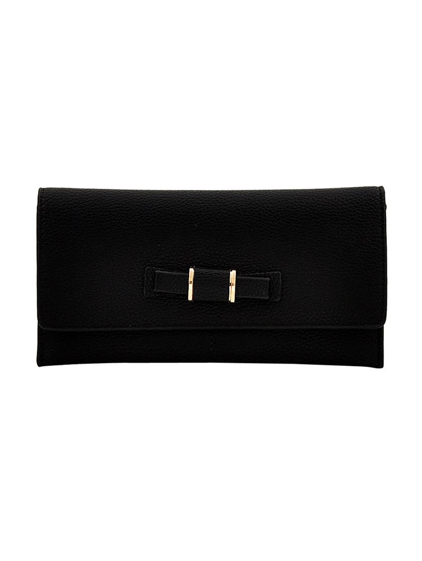 black leatherette wallet - 14537863 - Zoom Image - 1