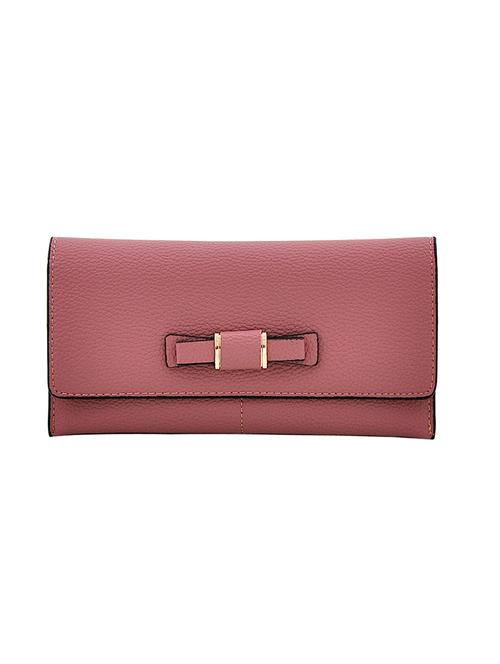 pink leatherette wallet - 14537869 - Very Small Image - 1