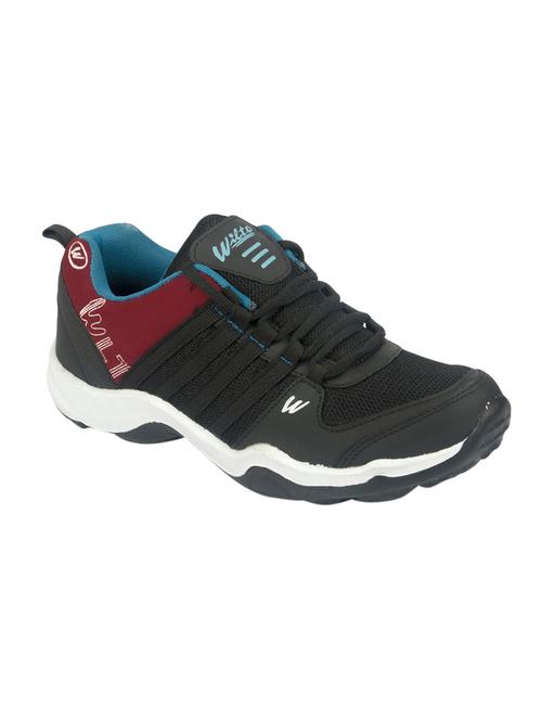 black lace up sport shoe - 14537875 - Very Small Image - 1