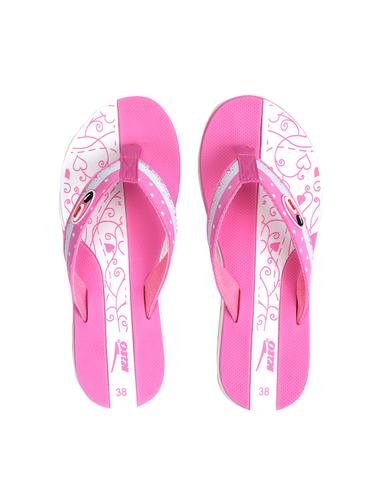pink toe separator flip flop - 14538103 - Very Small Image - 1