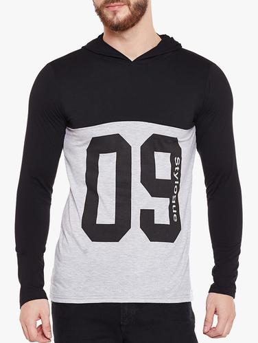 black cotton Monochrome t-shirt - 14538751 - Very Small Image - 1