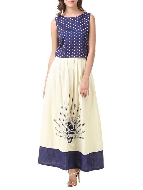 blue skirt top set - 14538839 - Very Small Image - 1