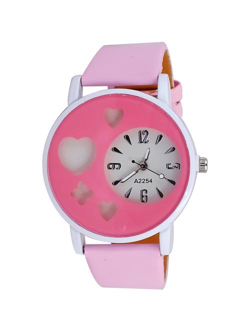 Super Drool Pink Heart and Flowers Dial Wrist Watch - 14539663 - Very Small Image - 1