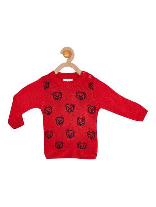 red wool sweater - 14539714 - Very Small Image - 1