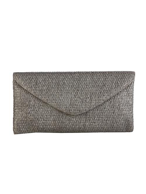 grey canvas envelope clutch - 14539744 - Very Small Image - 1