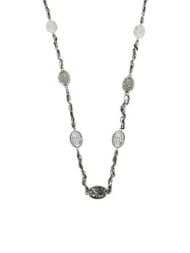 black metal long necklace - 14539778 - Very Small Image - 1