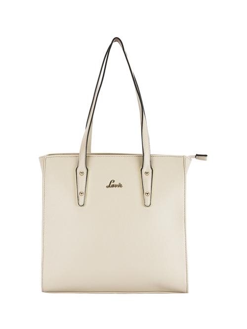 beige leatherette regular handbag - 14540052 - Very Small Image - 1