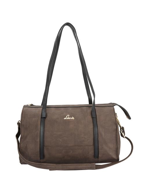 brown leatherette handbag - 14540081 - Very Small Image - 1