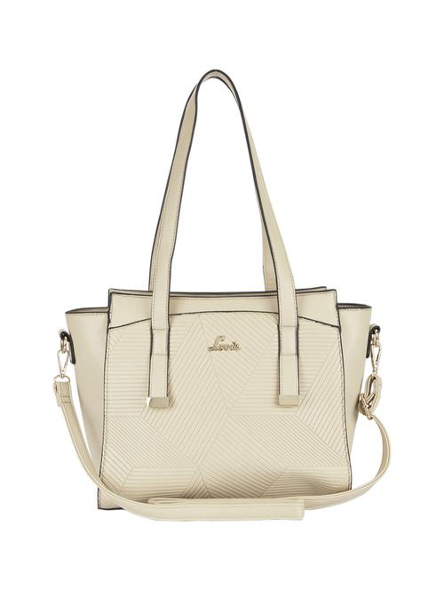 beige leatherette handbag - 14540095 - Very Small Image - 1