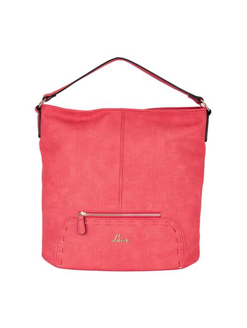red leatherette regular handbag - 14540114 - Very Small Image - 1