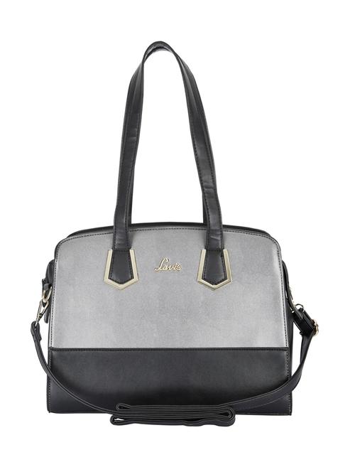 silver leatherette regular handbag - 14540120 - Very Small Image - 1