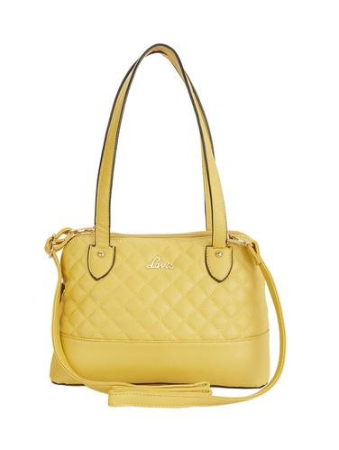 beige leatherette regular handbag - 14540123 - Very Small Image - 1