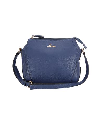 blue leatherette regular sling bag - 14540176 - Very Small Image - 1