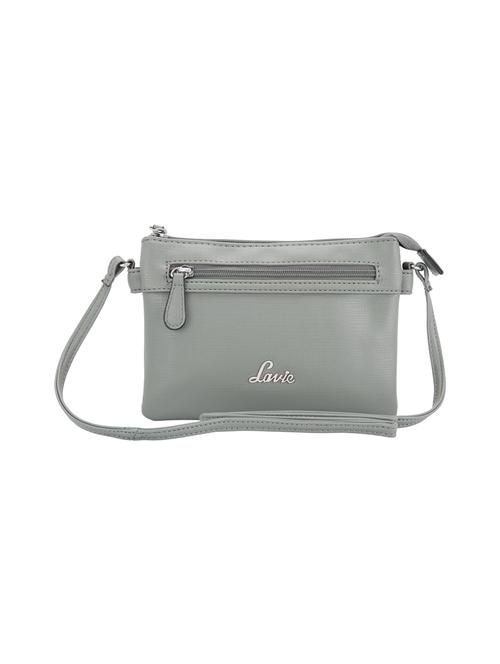 grey leatherette regular sling bag - 14540187 - Very Small Image - 1