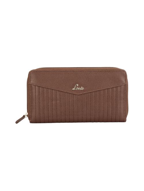 brown leatherette wallet - 14540212 - Very Small Image - 1