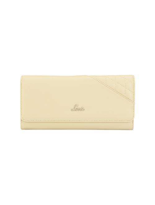 beige leatherette wallet - 14540225 - Very Small Image - 1