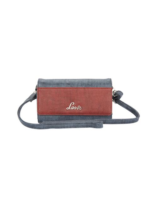 blue leatherette sling bag - 14540237 - Very Small Image - 1