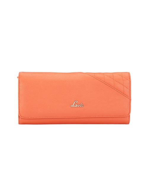 orange leatherette wallet - 14540244 - Very Small Image - 1