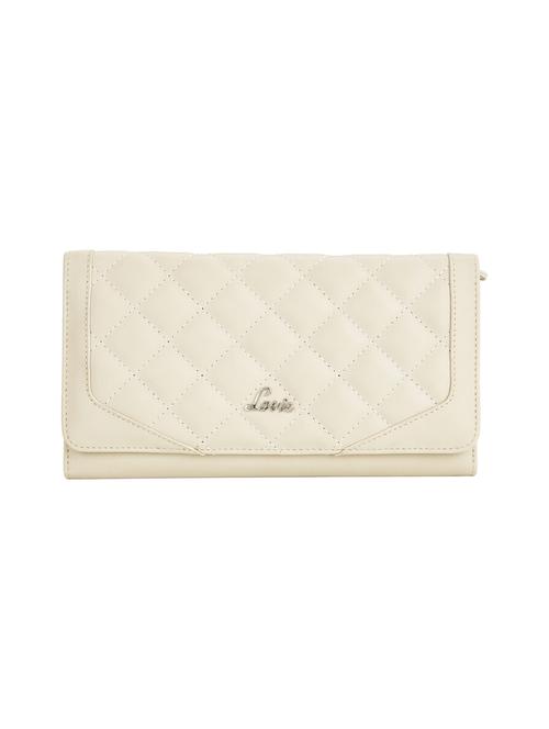 beige leatherette wallet - 14540247 - Very Small Image - 1