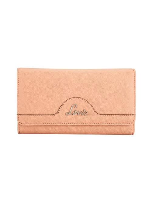 beige leatherette wallet - 14540250 - Very Small Image - 1