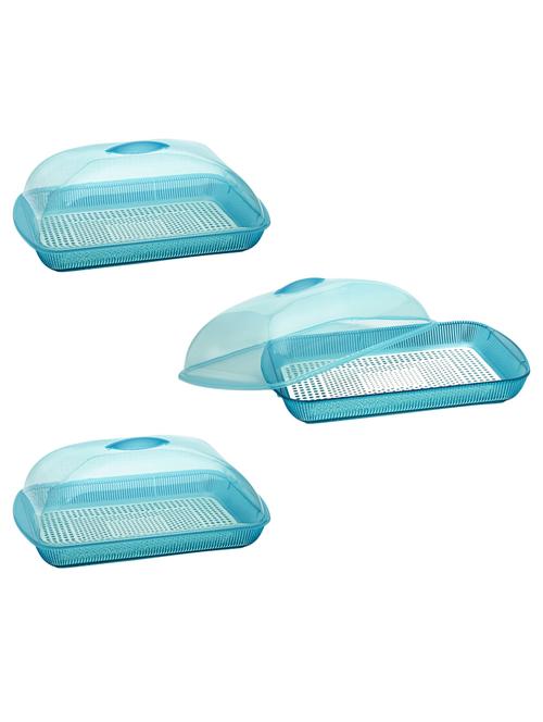 Set of 3 Mystic Hamper Blue Large Basket - 14540523 - Standard Image - 1