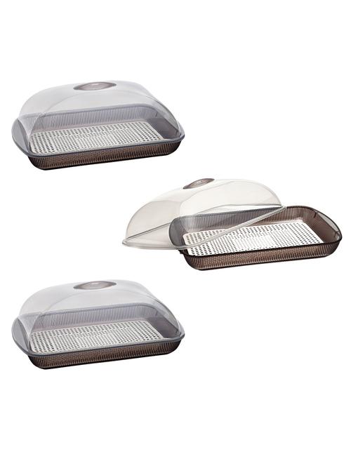 Set of 3 Mystic Hamper Basket Brown Large - 14540527 - Standard Image - 1