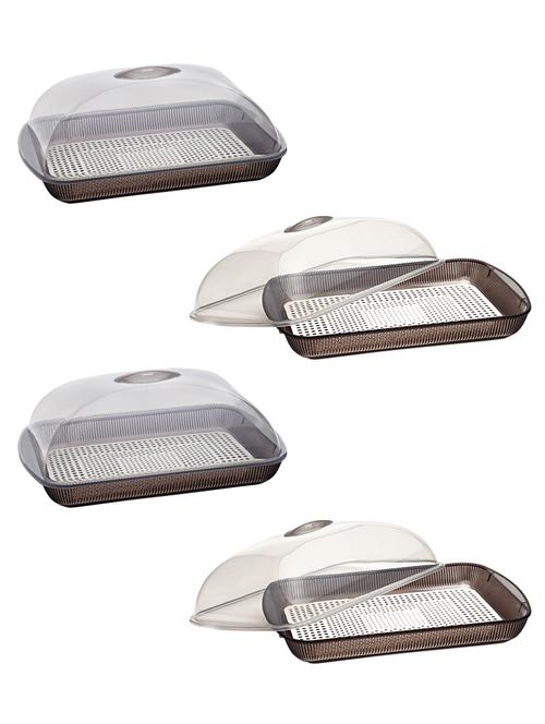 Set of 4 Mystic Hamper Brown Large Basket - 14540528 - Standard Image - 1