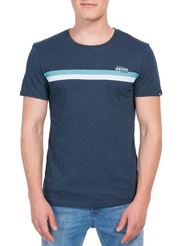 navy blue cotton t-shirt - 14541207 - Very Small Image - 1