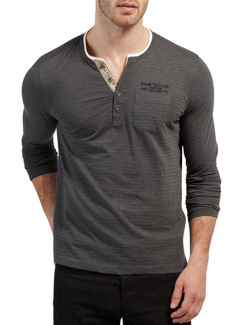 grey cotton pocket t-shirt - 14541234 - Very Small Image - 1