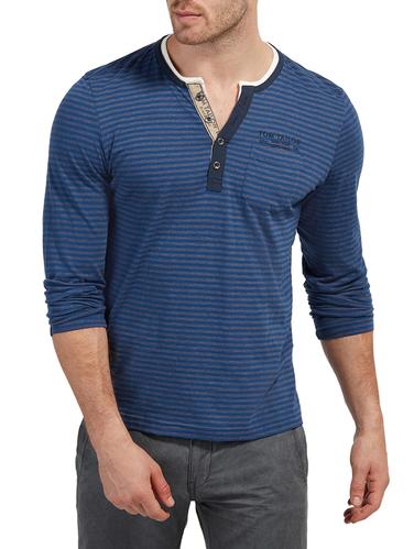 blue cotton pocket t-shirt - 14541235 - Very Small Image - 1