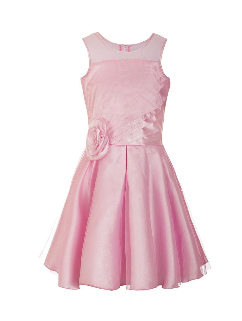 pink polyester frock - 14542034 - Zoom Image - 1