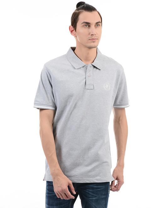 grey cotton t-shirt - 14542167 - Very Small Image - 1
