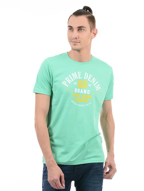 green cotton t-shirt - 14542180 - Very Small Image - 1
