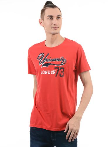 red cotton t-shirt - 14542184 - Very Small Image - 1