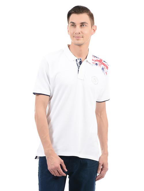 white cotton t-shirt - 14542189 - Standard Image - 1