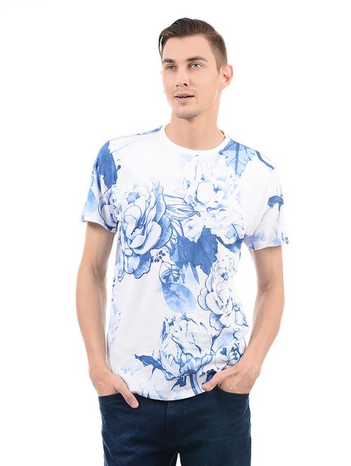 white cotton t-shirt - 14542192 - Standard Image - 1