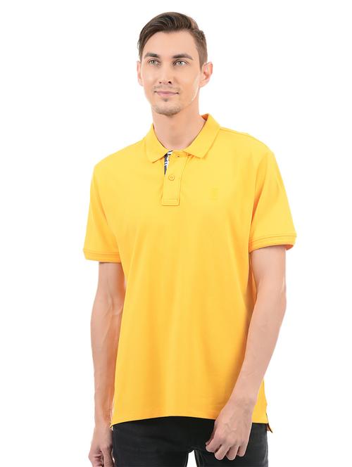 yellow cotton t-shirt - 14542258 - Very Small Image - 1