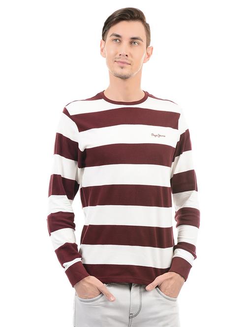 brown cotton t-shirt - 14542265 - Very Small Image - 1