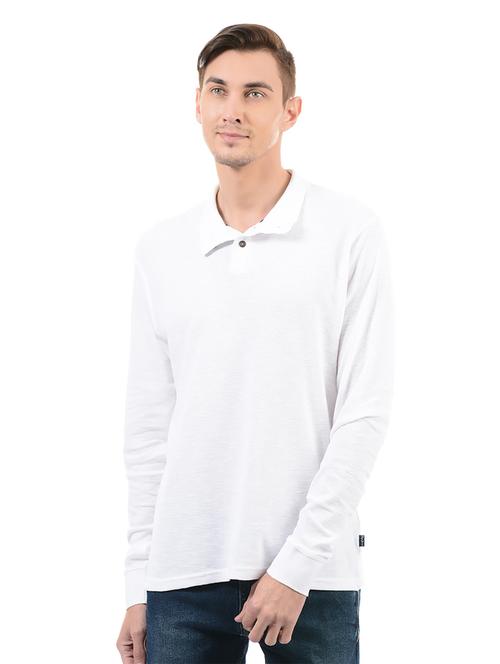 white cotton t-shirt - 14542274 - Very Small Image - 1